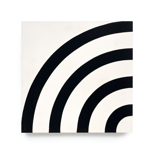 Uwee (8" x 8") Warm White/Black