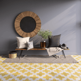 Lacombe (8" x 8") Yellow/Warm White