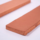 Natural Handmade Terracotta (2" x 8") Traditional Red