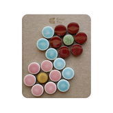 Penny Round Daisy Patch (12" x 12") Hydrangea