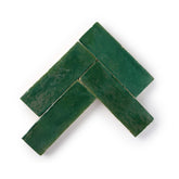 Zellige Thin (2" x 6") Emerald Green