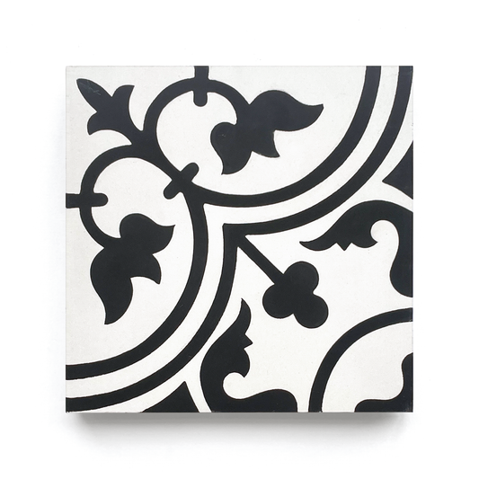 Guy La Fleur (8" x 8") Warm White/Black