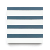 Linesman (8" x 8") Warm White/Navy