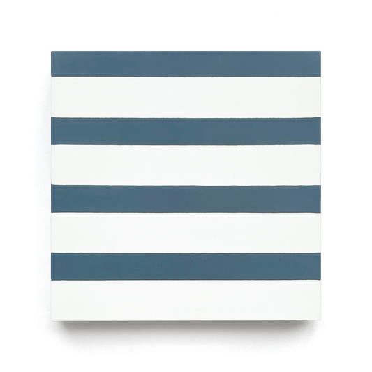 Linesman (8" x 8") Warm White/Navy