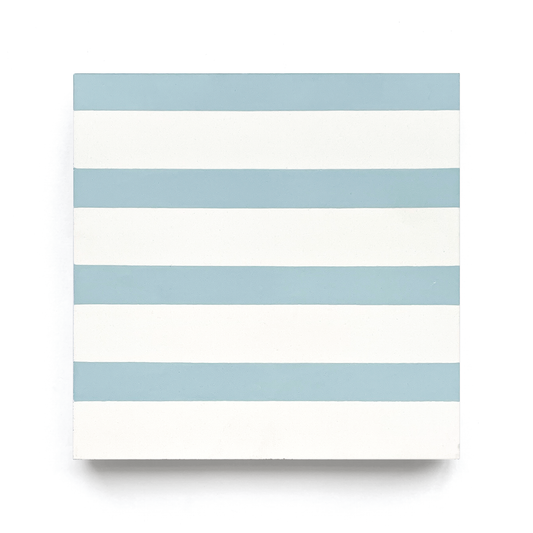 Linesman (8" x 8") Warm White/Riedel Blue