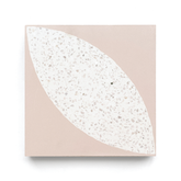 Big Cirque (8" x 8") Terrazzo White/Blush