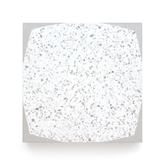 TV Star (8" x 8") Terrazzo White/Wolf Grey