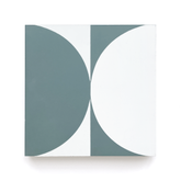 Hourglass (8" x 8") Zeden Green/Warm White