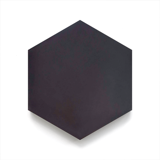 Field: Hexagon (8" x 9") Black
