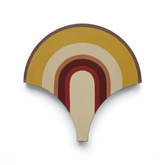 Ruby Warm Fan (8" x 8") Multicolour