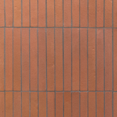 Natural Handmade Terracotta (1" x 8") Traditional Red