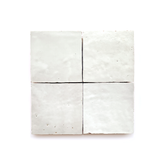 Zellige (4" x 4") Natural White
