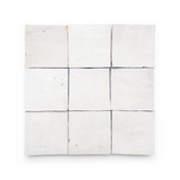 Zellige (4" x 4") Natural White