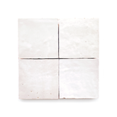 Zellige (4" x 4") Natural White