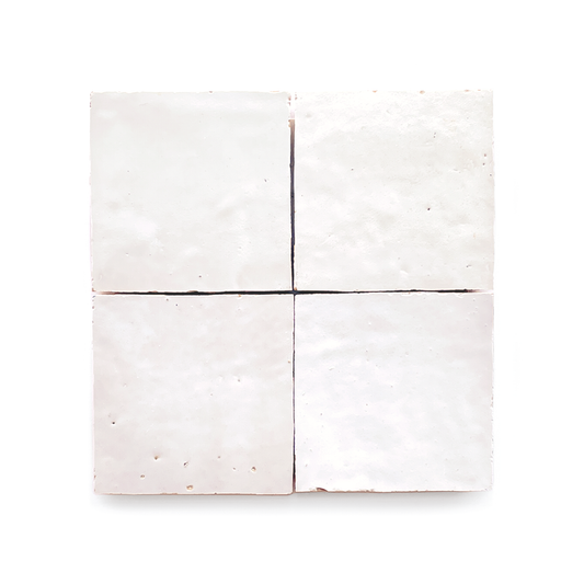 Zellige (4" x 4") Natural White
