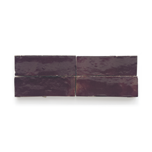 Zellige Thin (2" x 6") Wild Plum