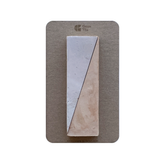 Zellige Triangles (2" x 6") Unglazed Clay and Sailcloth