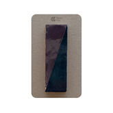 Zellige Triangles (2" x 6") Black and Wild Plum