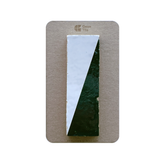 Zellige Triangles (2" x 6") Evergreen and Natural White