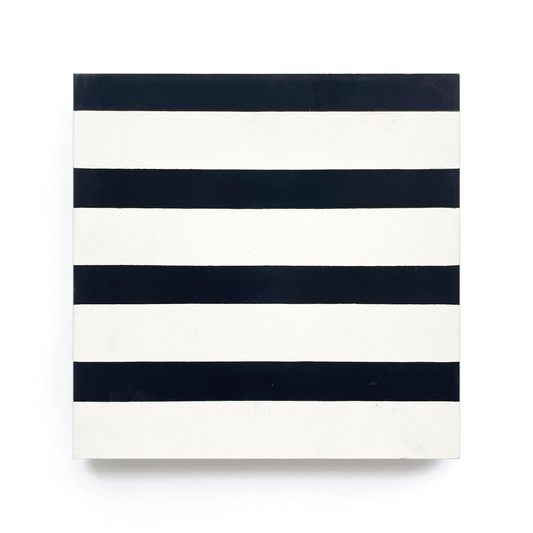Linesman (8" x 8") Warm White/Black