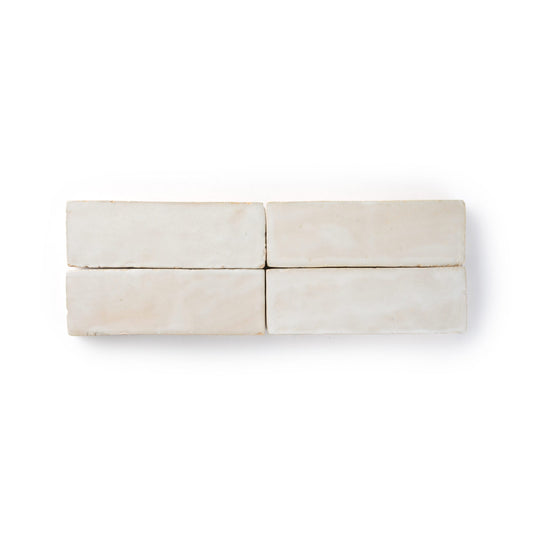 Zellige Thin (2" x 6") Natural White