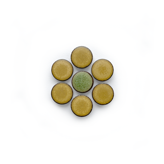 Individual Penny Round Daisy (2.4" x 2.4") No. 6 Marigold