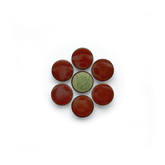 Individual Penny Round Daisy (2.4" x 2.4") No. 9 Poppy