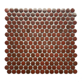 Penny Rounds (12" x 12") Poppy