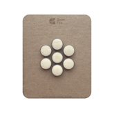 Penny Rounds (12" x 12") Feathergrass