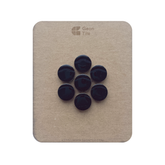 Penny Rounds (12" x 12") Black Orchid