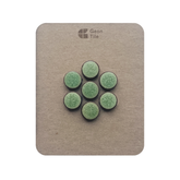 Penny Rounds (12" x 12") Lichen