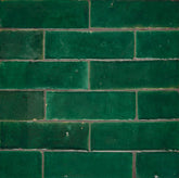 Zellige Thin (2" x 6") Emerald Green