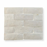 Zellige Thin (2" x 6") Natural White